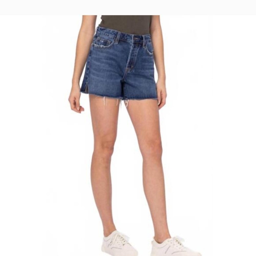 Classic Blue Denim Women's Shorts